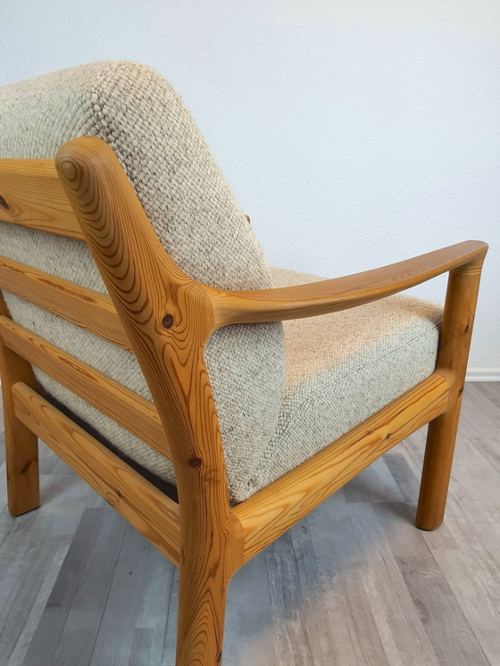 Image 1 of Silkeborg Pine Armchair Easychair Design danois