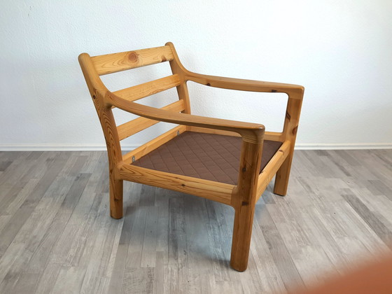 Image 1 of Silkeborg Pine Armchair Easychair Design danois