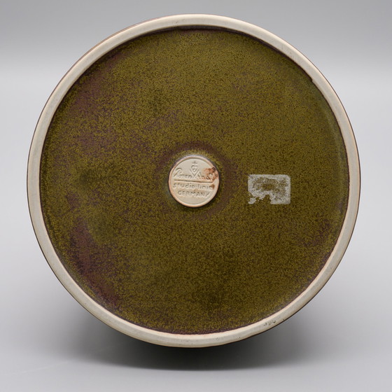 Image 1 of Rosenthal Jeroen Bechtold 4× Vase Set West German Pottery Studio Ceramic Quadratur