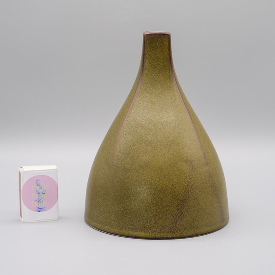 Image 1 of Rosenthal Jeroen Bechtold 4× Vase Set West German Pottery Studio Ceramic Quadratur