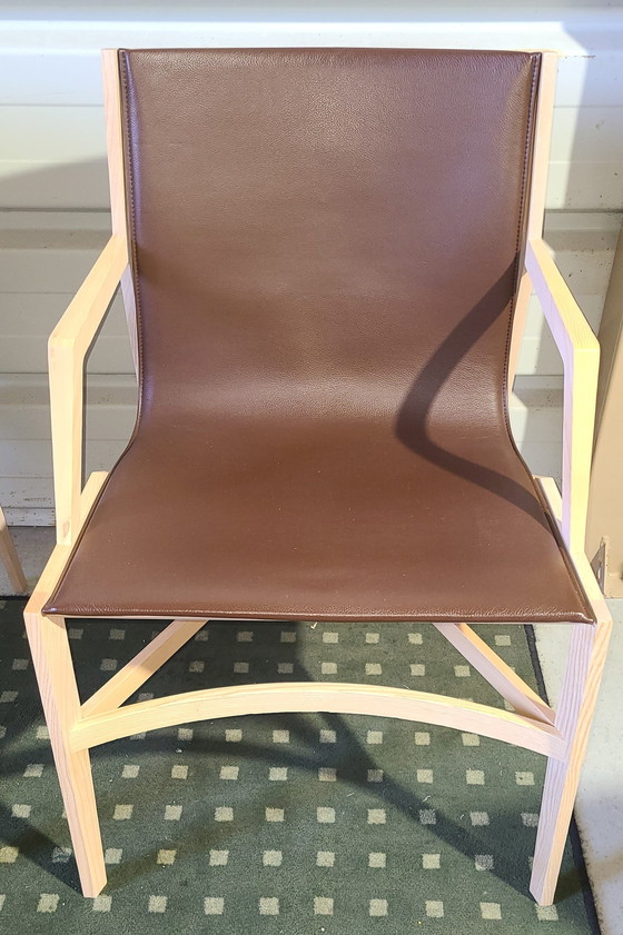 Image 1 of 8 Pilotta Armchairs By Rodolfo Dordoni For Cassina, 2007, Set Of 8