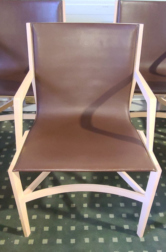 Image 1 of 8 Pilotta Armchairs By Rodolfo Dordoni For Cassina, 2007, Set Of 8