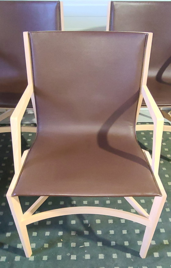 Image 1 of 8 Pilotta Armchairs By Rodolfo Dordoni For Cassina, 2007, Set Of 8