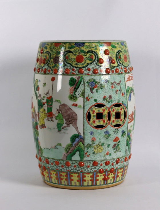 Image 1 of Chinese porcelain stool