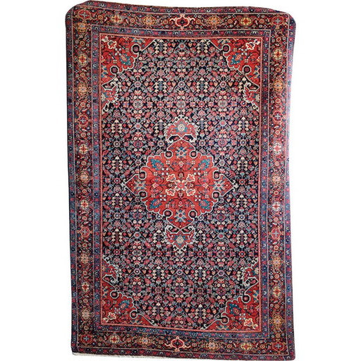 Alfombra persa vintage tejida a mano, 1950