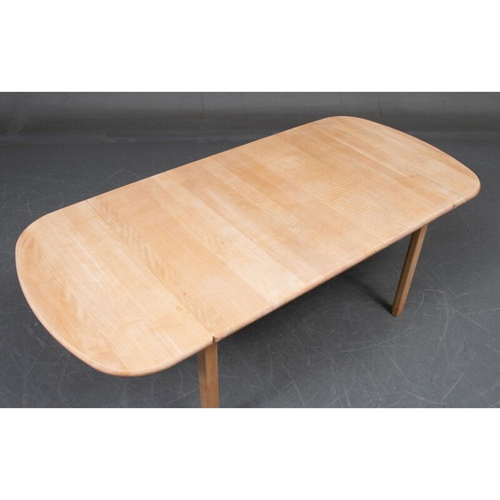 Image 1 of Vintage beech coffee table "Ge-85" by Hans J. Wegner for Getama