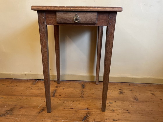 Image 1 of Beautiful Sturdy Table Side Table French Antiques