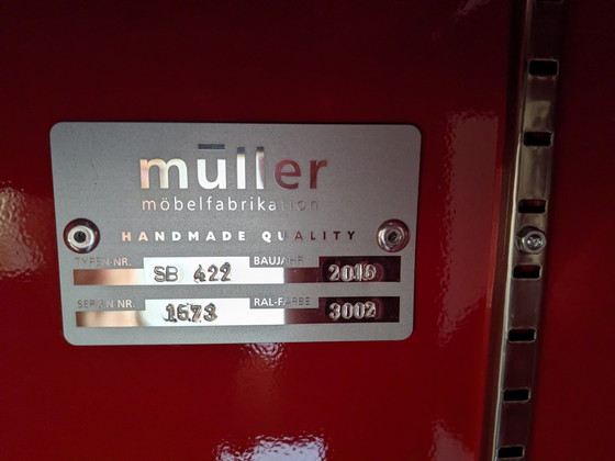 Image 1 of Müller Sb-422 Display case metal Red