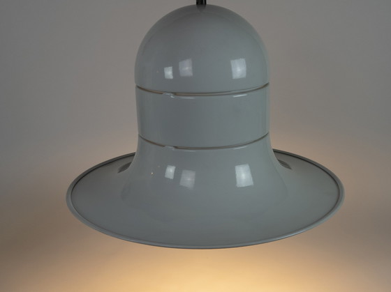 Image 1 of Boulanger SA - Space Age - hanging lamp - white lacquered - Made in Belgium - 60;s