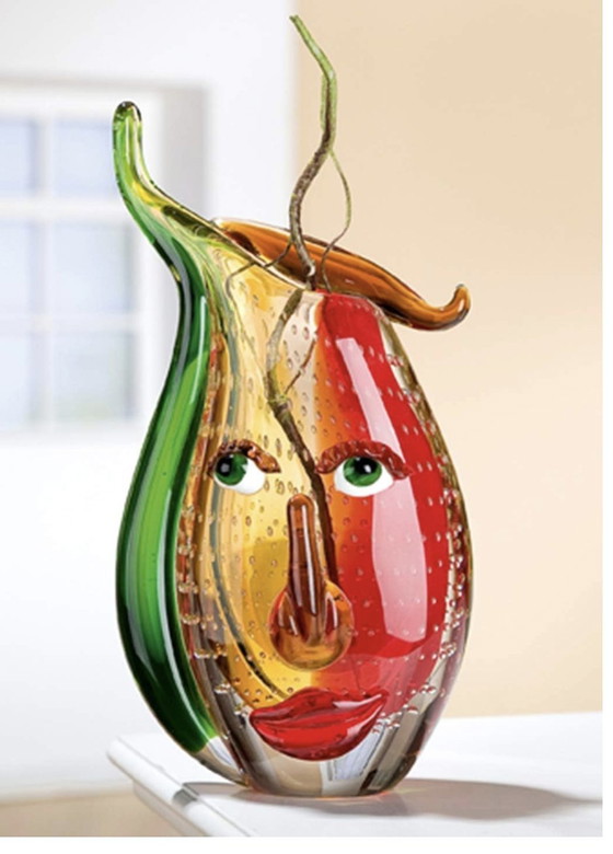 Image 1 of Hand Blown Glass Vase