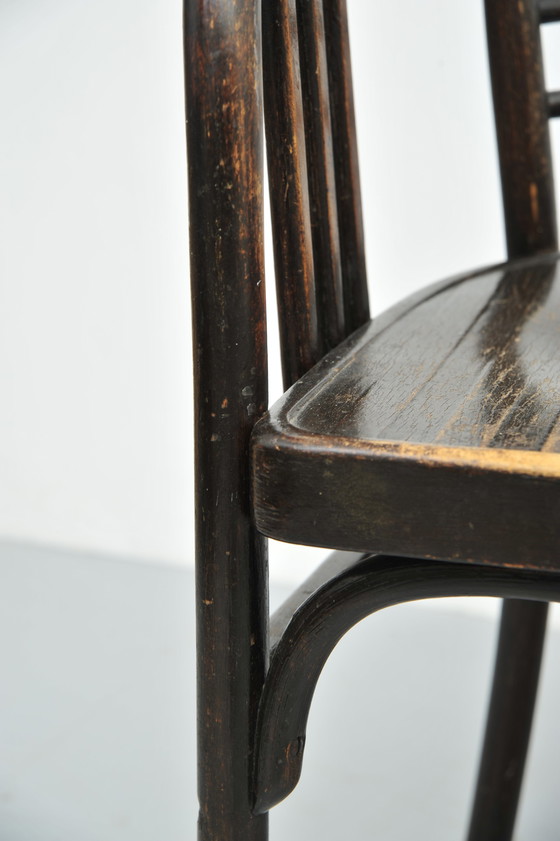 Image 1 of 2 sillas de madera curvada de Jacob y Josef Kohn