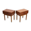 Tables de nuit vintage en teck