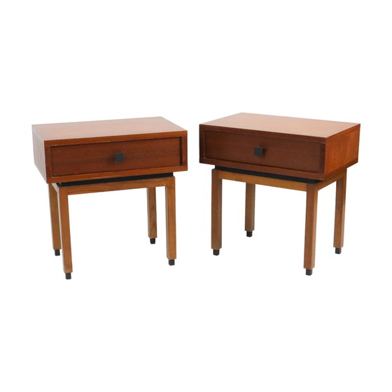 Image 1 of Tables de nuit vintage en teck