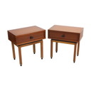 Tables de nuit vintage en teck