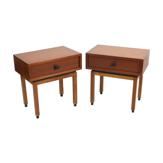 Image 1 of Tables de nuit vintage en teck