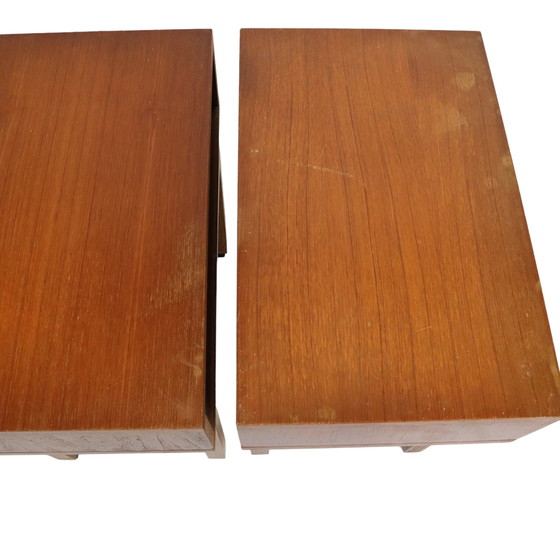 Image 1 of Tables de nuit vintage en teck