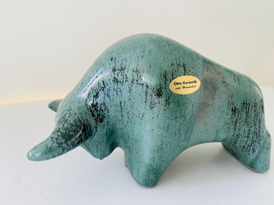 Image 1 of Otto ceramic bull