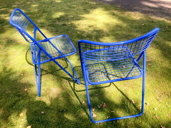 Image 1 of 2x Niels Gammelgaard Ted Net folding chair