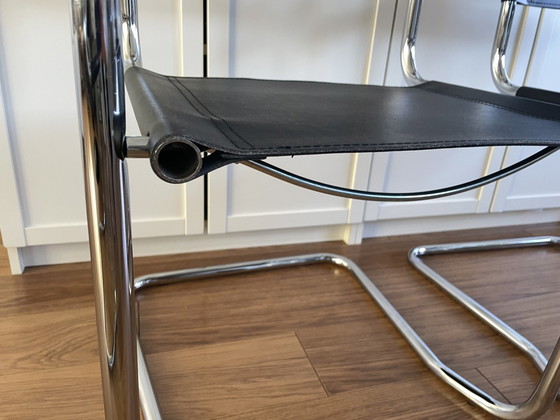 Image 1 of 4x Sedia con struttura tubolare vintage