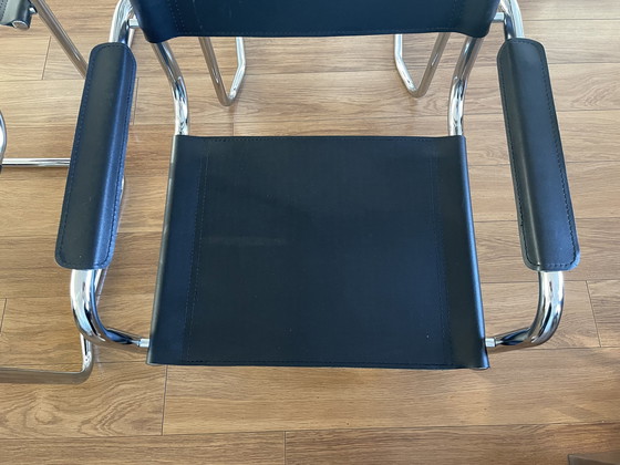 Image 1 of 4x Sedia con struttura tubolare vintage