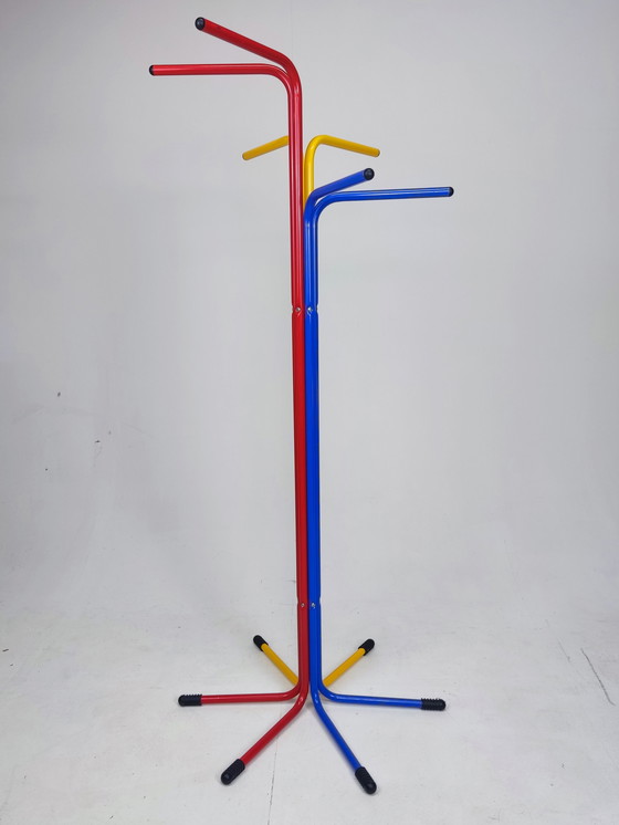 Image 1 of Kapstok vintage de style Memphis