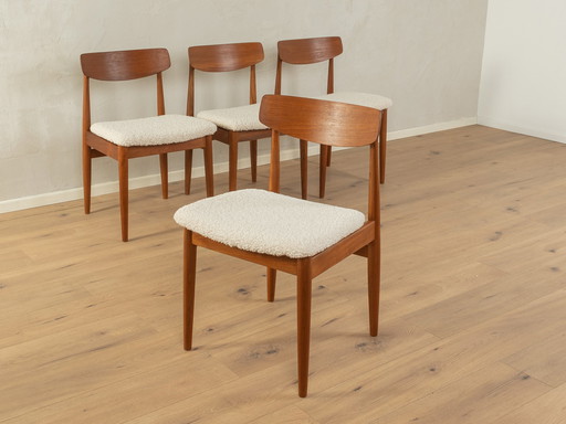 4x Casala dining chairs in teddy