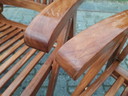 2 Sunyard Veronica teak reclining chairs