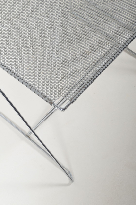 Image 1 of Set of X-Line Chairs Designed By Niels Jørgen Haugesen For Hybodan, '70