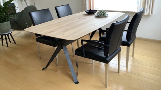 Image 1 of 6 Jori Dining Chairs 2 With And 4 Without Armrests