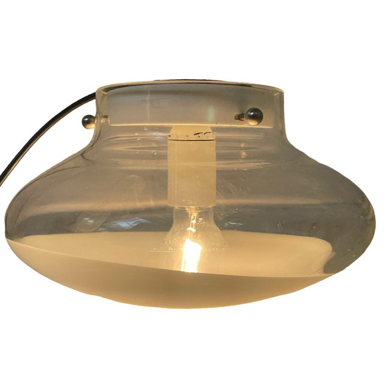 Image 1 of Roberto Pamio for Leucos - Ceiling or wall mounted lamp - Model Gill 40 - Murano glass