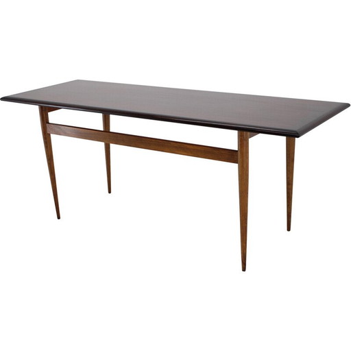 Vintage beechwood coffee table by Drevotvar, Czechoslovakia 1970s