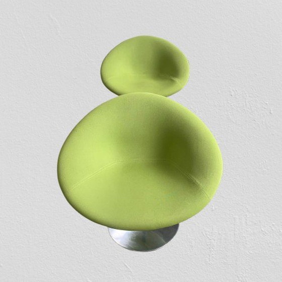 Image 1 of 2 sedie girevoli Globe di Pierre Paulin per Artifort