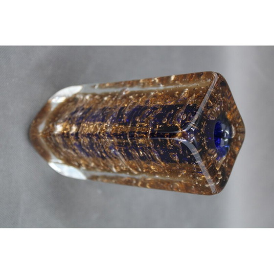 Image 1 of Vaso in vetro vintage di Frantisek Vizner, Cecoslovacchia 1970