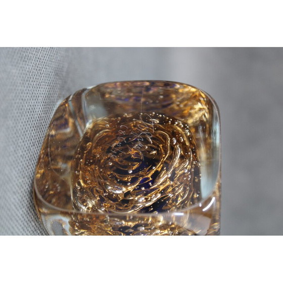 Image 1 of Vaso in vetro vintage di Frantisek Vizner, Cecoslovacchia 1970