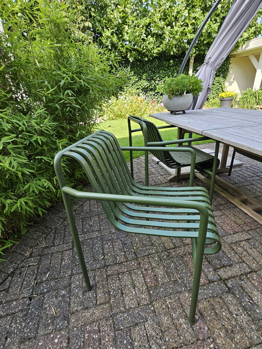 4x Palisade armchair garden chair