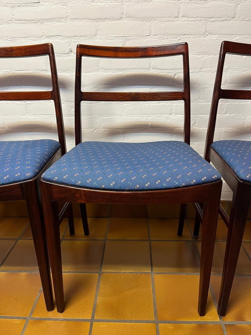 Arne Vodder 4 Dining Chairs, Model 430