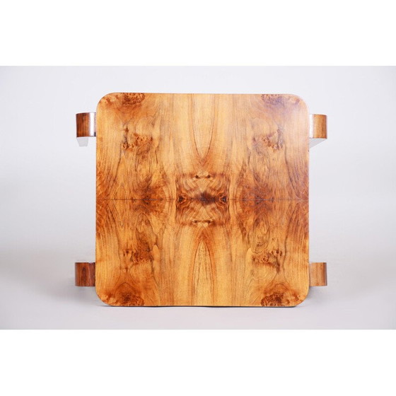 Image 1 of Vintage art deco walnut coffee table by Halabala for Up Zavody, 1930