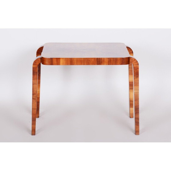 Image 1 of Vintage art deco walnut coffee table by Halabala for Up Zavody, 1930