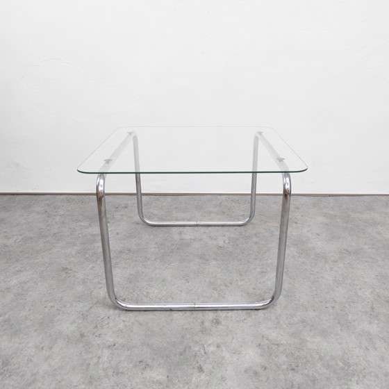 Image 1 of Mid Century Tubular Steel Coffee Table From Kovona