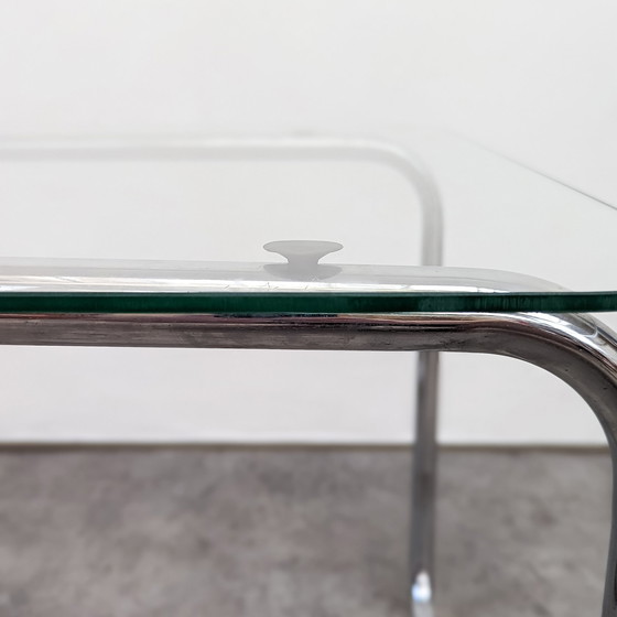 Image 1 of Mid Century Tubular Steel Coffee Table From Kovona