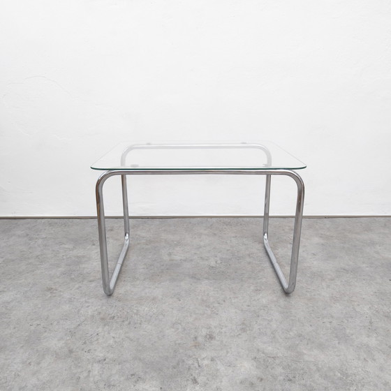 Image 1 of Mid Century Tubular Steel Coffee Table From Kovona