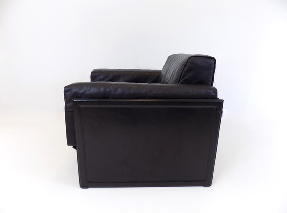 Image 1 of Matteo Grassi Korium Km 3/1 Leather Lounge Chair By Tito Agnoli, 1980