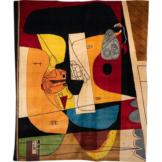 Image 1 of Vintage “Taurus XIII” rug in Merino wool, 1956