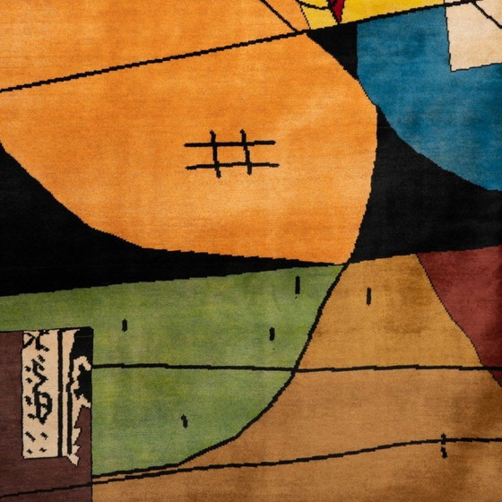 Image 1 of Vintage “Taurus XIII” rug in Merino wool, 1956