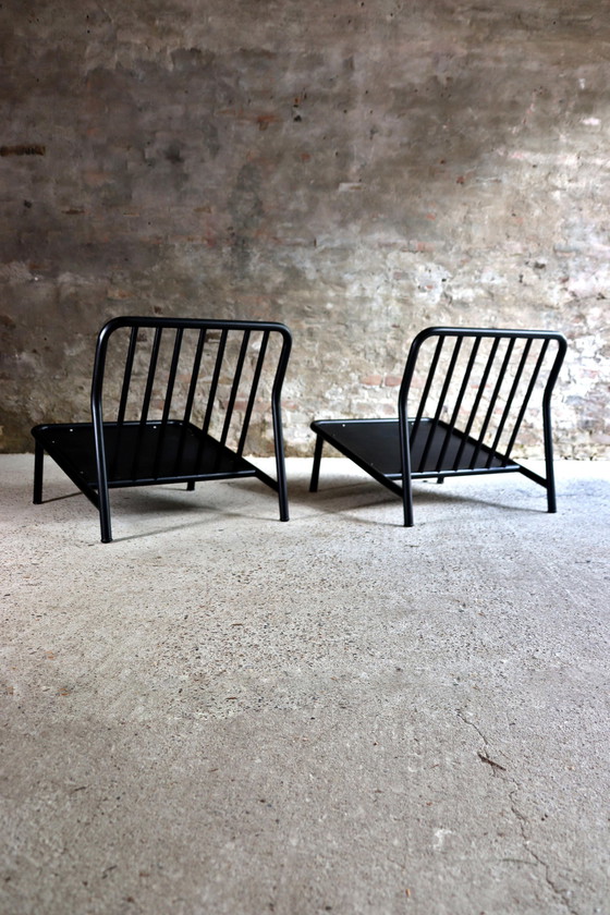 Image 1 of Artifort - Chaises modèle 013 - Lot de 2 - Alf Svensson - Dux - Suède - années 1950