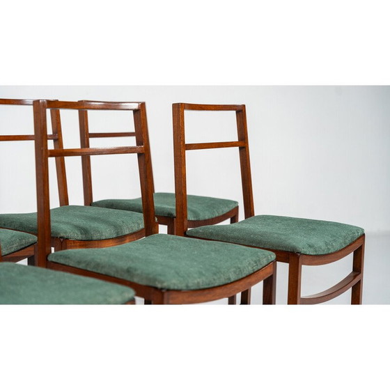 Image 1 of Set of 8 vintage dining chairs by Renato Venturi for Mim, 1950
