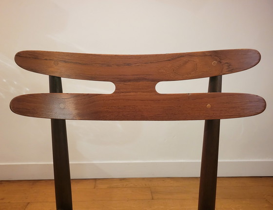 Image 1 of Vintage Dining Chairs By Johannes Andersen For Bramin