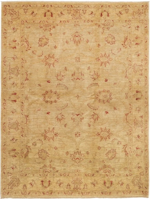 Original hand-knotted Ziegler carpet 233 X 181 Cm Top condition