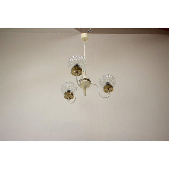 Image 1 of Mid-century chandelier by Instala Jilove U Decina, Czechoslovakia 1960