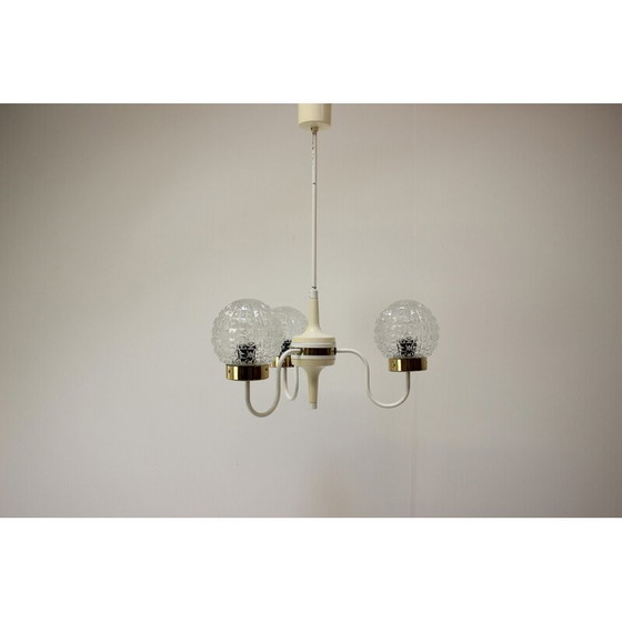 Image 1 of Mid-century chandelier by Instala Jilove U Decina, Czechoslovakia 1960